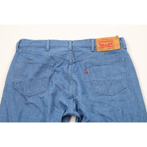 Vtg Y2K Levis 501xx White Oak Cone Denim Mens 36x29 Button Fly Original Jeans - Picture 10 of 13